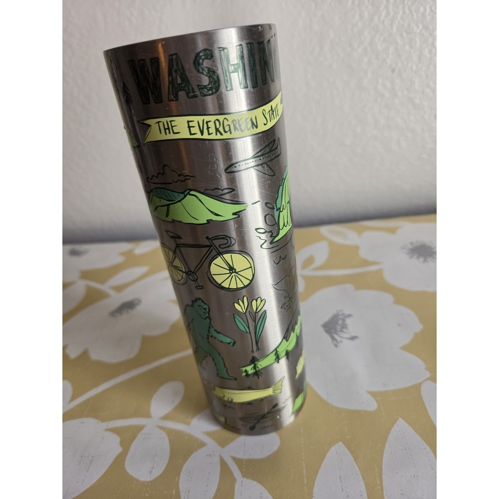 Starbucks Been There Series Washington State Tumbler Travel Mug 16 oz NO LID